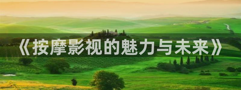 极速影院电脑在线观看：《按摩影视的魅力与未来》